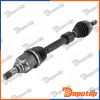 Demi-Arbre de Transmission MTM gauche pour RENAULT | NPW-RE-217, 7833